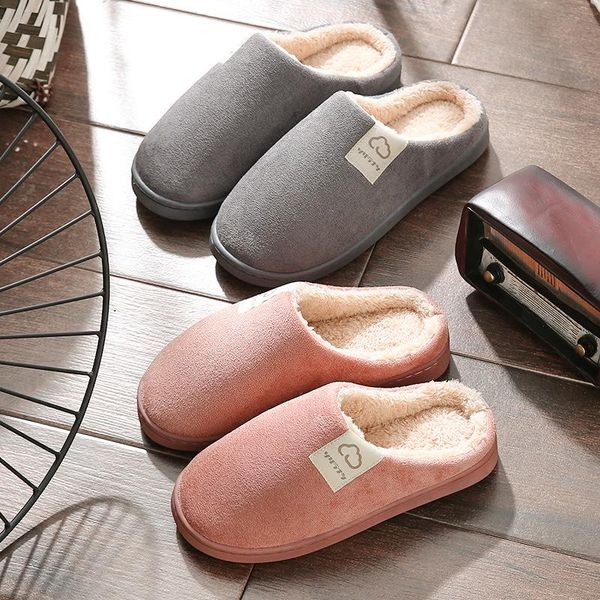 women cotton slippers female and male couple's winter warm home indoor flip flops men non-slip solid color comfortable, Black
women cotton slippers female and male couple's winter warm home indoor flip flops men non-slip solid color comfortable, Black