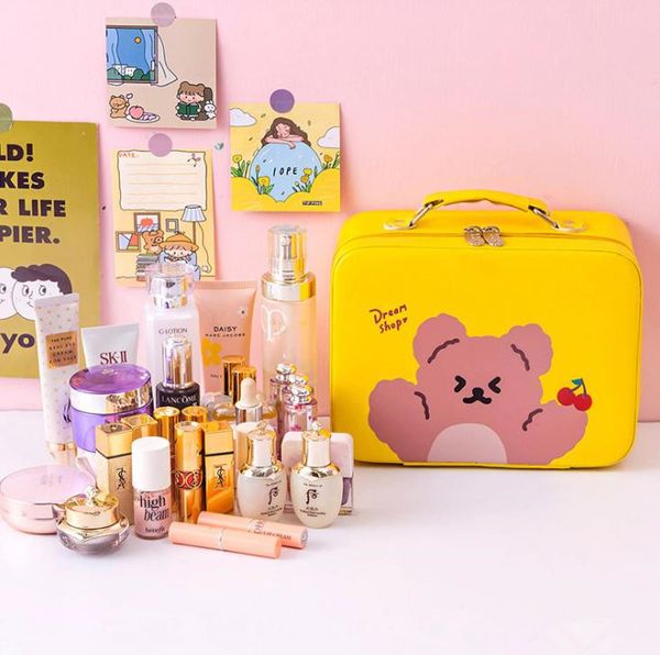 ins cute cartoon cosmetic bag portable large capacity girl heart multifunctional suitcase with mirror
ins cute cartoon cosmetic bag portable large capacity girl heart multifunctional suitcase with mirror