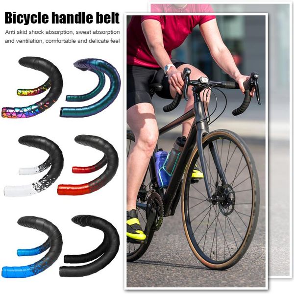 bike handlebars &components 2pcs road handlebar belt tape non-slip cycling handle pu bicycle wrap strap anti-sweat waterproof tapes
bike handlebars &components 2pcs road handlebar belt tape non-slip cycling handle pu bicycle wrap strap anti-sweat waterproof tapes