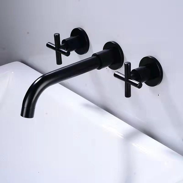 brass bathroom sink basin faucet bath mixer tap wall mount mablack with double cross handles cold water white gold set faucets
brass bathroom sink basin faucet bath mixer tap wall mount mablack with double cross handles cold water white gold set faucets
