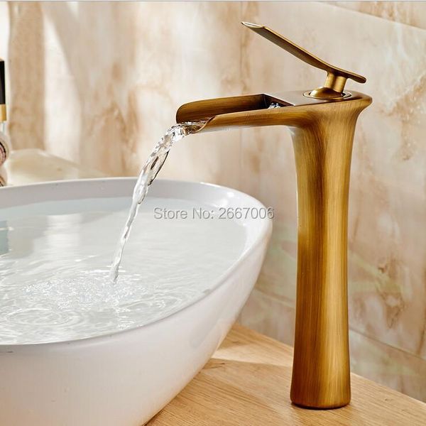bathroom sink faucets gizero antique copper waterfall faucet single level counterand cold mixer taps gi107
bathroom sink faucets gizero antique copper waterfall faucet single level counterand cold mixer taps gi107