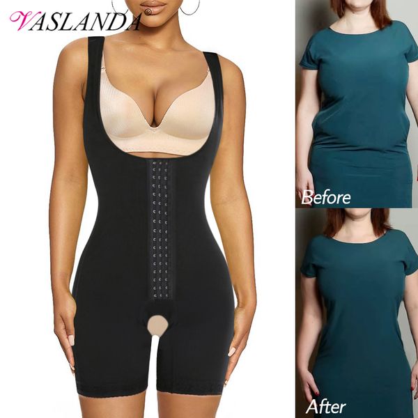 women shapewear tummy control bodysuit fajas colombianas full body shaper slimming underwear mid thigh slimmer waist cincher
women shapewear tummy control bodysuit fajas colombianas full body shaper slimming underwear mid thigh slimmer waist cincher