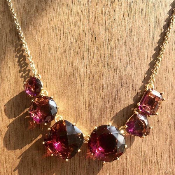 chains french purple thorn star series atmospheric gems gold-plated clavicle red crystal necklace ancient wind wedding, Silver
chains french purple thorn star series atmospheric gems gold-plated clavicle red crystal necklace ancient wind wedding, Silver