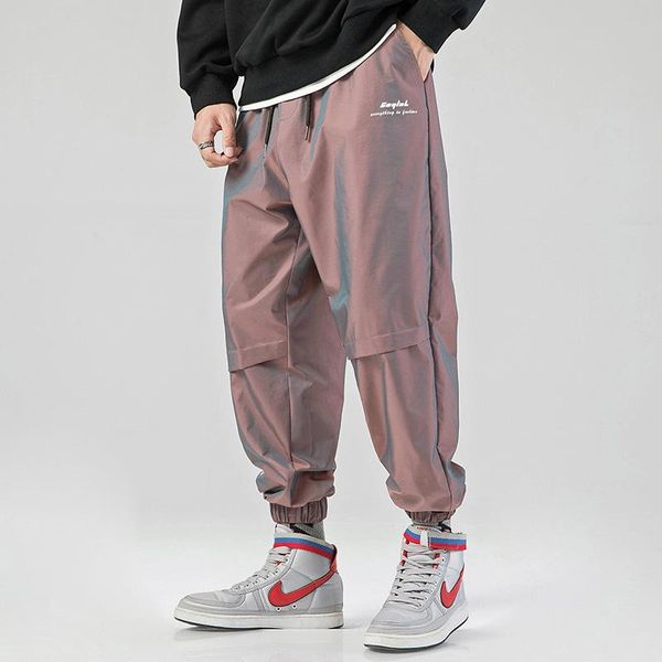 autumn functional casual pants men's colorful gradient bright reflective harem menss fashion letter pencil, Black
autumn functional casual pants men's colorful gradient bright reflective harem menss fashion letter pencil, Black