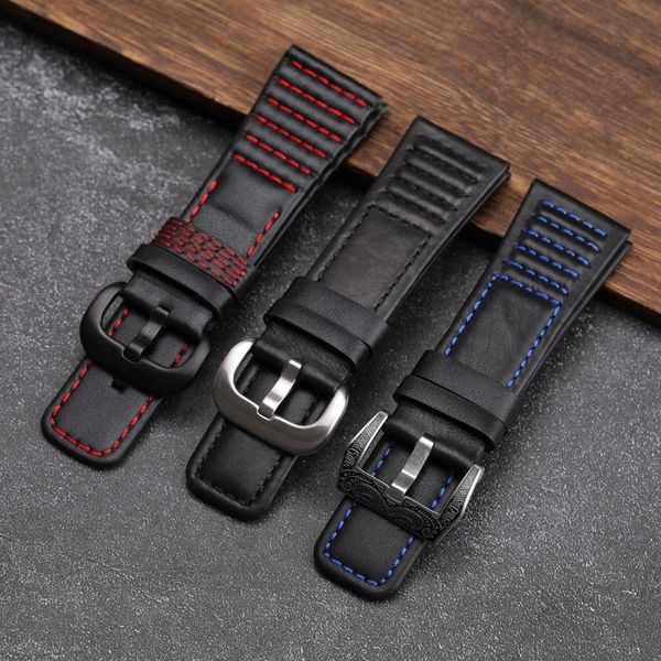 watch bands handmade 28mm genuine calfskin bracelet black stitched strap suitable for men's, Black;brown
watch bands handmade 28mm genuine calfskin bracelet black stitched strap suitable for men's, Black;brown