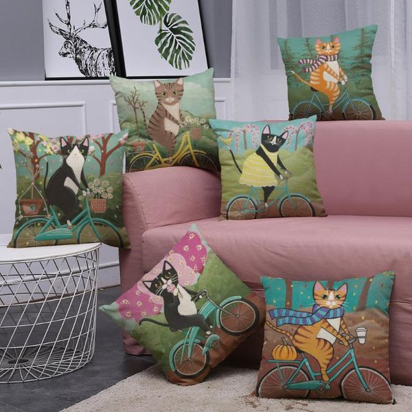 pillow case cute animal cat printed cover fashion cartoon cotton and linen sofa pillowcase car home bedroom decoration
pillow case cute animal cat printed cover fashion cartoon cotton and linen sofa pillowcase car home bedroom decoration