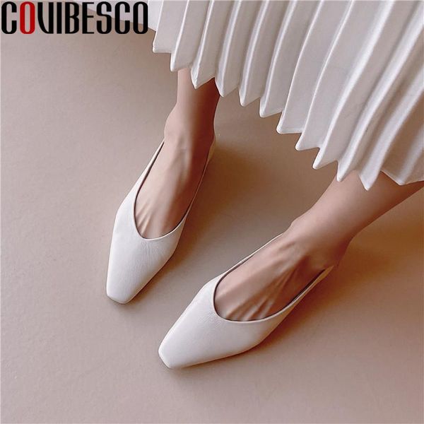 dress shoes covibesco shallow genuine leather women's fashion square toe low heels pumps women arrival casual basic woman, Black
dress shoes covibesco shallow genuine leather women's fashion square toe low heels pumps women arrival casual basic woman, Black