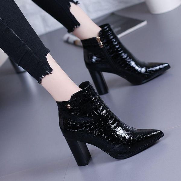 boots marlisasa women cool square heel autumn & winter lady casual sweet comfort brown pu leather side zipper h6406g, Black
boots marlisasa women cool square heel autumn & winter lady casual sweet comfort brown pu leather side zipper h6406g, Black