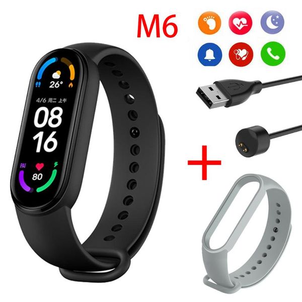 wristwatches m6 smart bracelet bluetooth women men kids heart rate waterproof sports band fitness tracker smartwatche, Slivery;brown
wristwatches m6 smart bracelet bluetooth women men kids heart rate waterproof sports band fitness tracker smartwatche, Slivery;brown