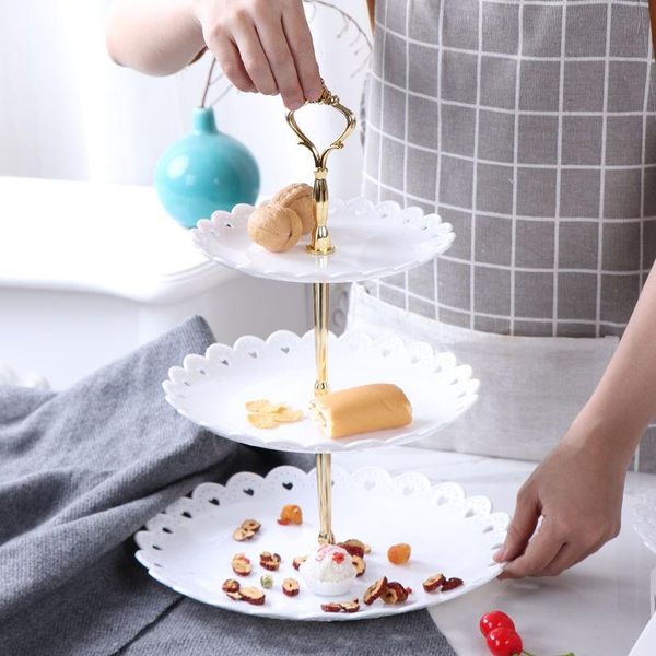 kitchen storage & organization european fruit dessert trays three-layer dried tray cake refreshment rack dining table decoration
kitchen storage & organization european fruit dessert trays three-layer dried tray cake refreshment rack dining table decoration