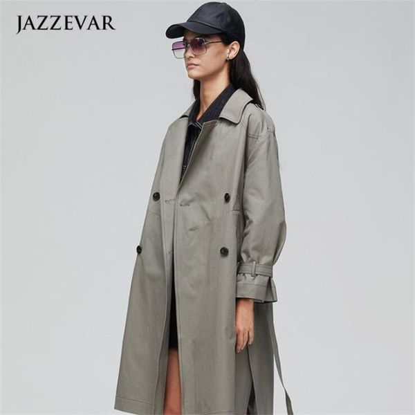 women's trench coats windbreaker women autumn and winter european american hit line casual british waist mid-length clothes, Tan;black
women's trench coats windbreaker women autumn and winter european american hit line casual british waist mid-length clothes, Tan;black