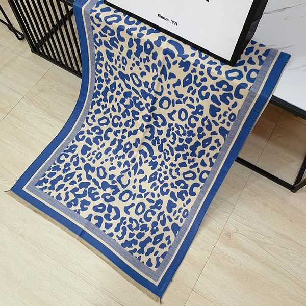 scarves 2021 autumn and winter imitation cashmere women's scarf leopard pattern warm thickening long fashion shawl dual purpose, Blue;gray
scarves 2021 autumn and winter imitation cashmere women's scarf leopard pattern warm thickening long fashion shawl dual purpose, Blue;gray