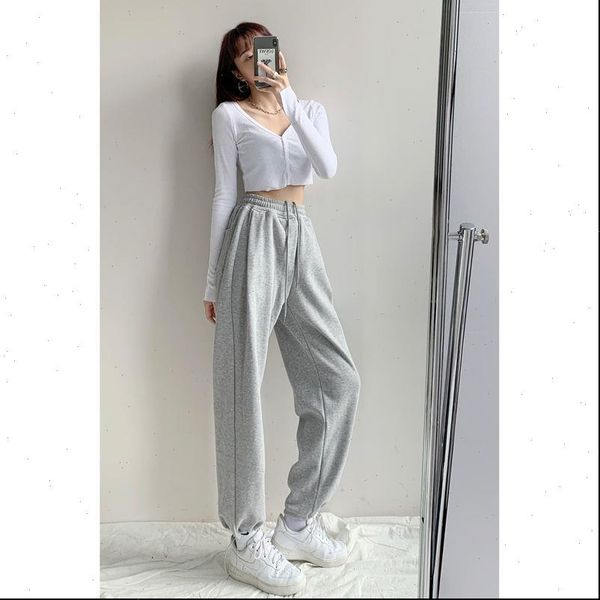 plus size sports joggers gray womens pants sweatpants pockets elastic waist baggy korean style trousers women sweat, Black;white
plus size sports joggers gray womens pants sweatpants pockets elastic waist baggy korean style trousers women sweat, Black;white