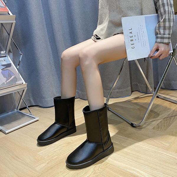 boots winter 2021 arrival snow fashion mid-to-high tube warmth thick thick-soled plus velvet women's large size 36-42, Black
boots winter 2021 arrival snow fashion mid-to-high tube warmth thick thick-soled plus velvet women's large size 36-42, Black