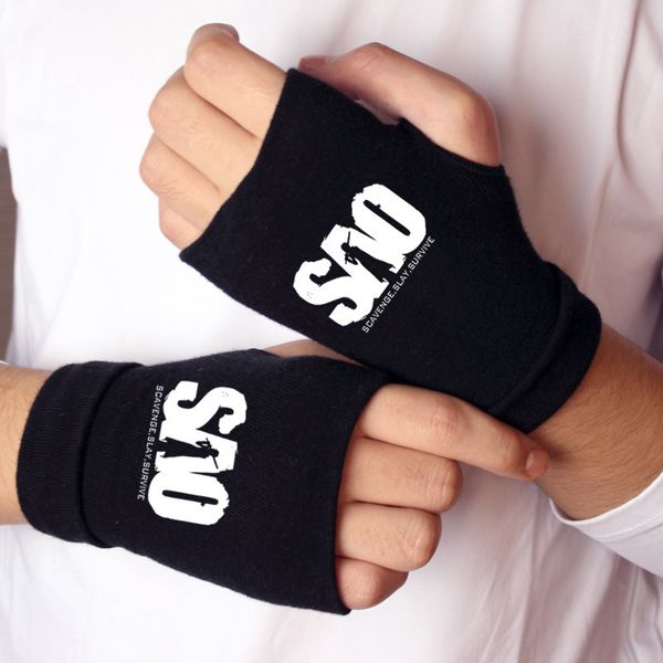 anime sword art online kirigaya kazuto yuki asuna cotton gloves cartoon fingerless gloves for cosplay accessories glove, Blue;gray
anime sword art online kirigaya kazuto yuki asuna cotton gloves cartoon fingerless gloves for cosplay accessories glove, Blue;gray