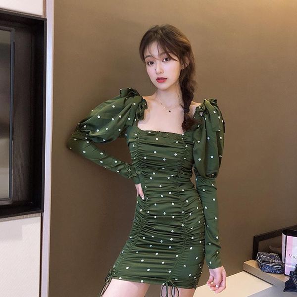casual dresses polka dot bandage bodycon dress woman vintage style fashion brand backless mini-dresses evening party square collar autumn, Black;gray
casual dresses polka dot bandage bodycon dress woman vintage style fashion brand backless mini-dresses evening party square collar autumn, Black;gray