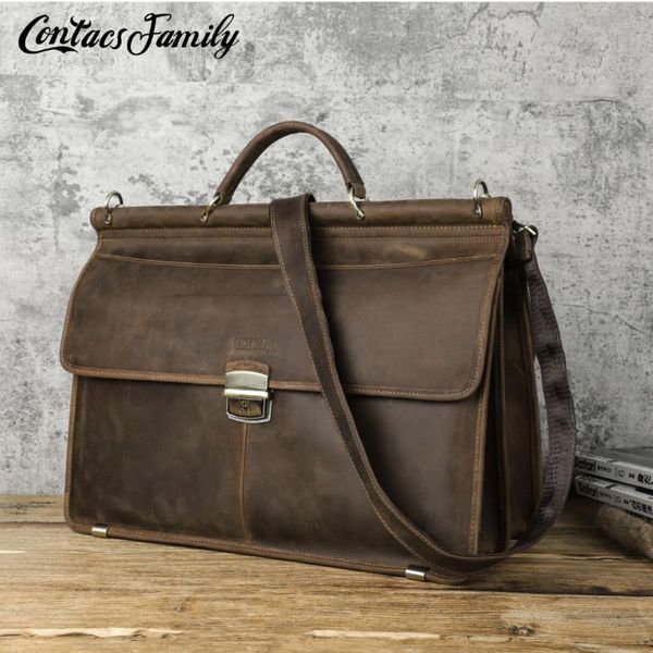 briefcases retro lapbriefcase bag men genuine leather handbags casual business tote bags male shoulder crossbody for documents
briefcases retro lapbriefcase bag men genuine leather handbags casual business tote bags male shoulder crossbody for documents