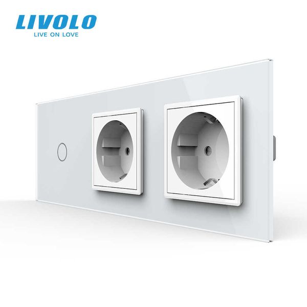 livolo eu standard new power socket, ac 220~250v,crystal glass outlet panel, 2gang wall sockets with touch switch,no
livolo eu standard new power socket, ac 220~250v,crystal glass outlet panel, 2gang wall sockets with touch switch,no