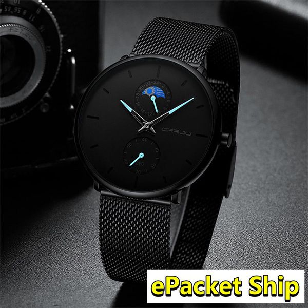 wristwatches crrju watches men 2021 business wristwatch stainless steel male wrist watch for relogio masculino, Slivery;brown
wristwatches crrju watches men 2021 business wristwatch stainless steel male wrist watch for relogio masculino, Slivery;brown