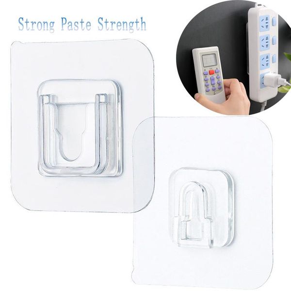 Double-sided Adhesive Wall Hook Hanger Strong Transparent Suction Cup Storage Shelf For Kitchen Bathroom Hooks & Rails
Double-sided Adhesive Wall Hook Hanger Strong Transparent Suction Cup Storage Shelf For Kitchen Bathroom Hooks & Rails