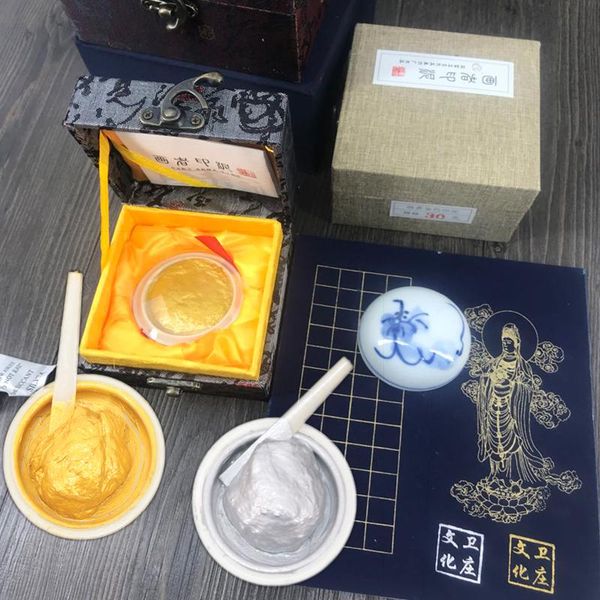 gift sets quality painter weight 30g 60g gold silver calligraphy ink pad chinese painting and brocade box seal package
gift sets quality painter weight 30g 60g gold silver calligraphy ink pad chinese painting and brocade box seal package