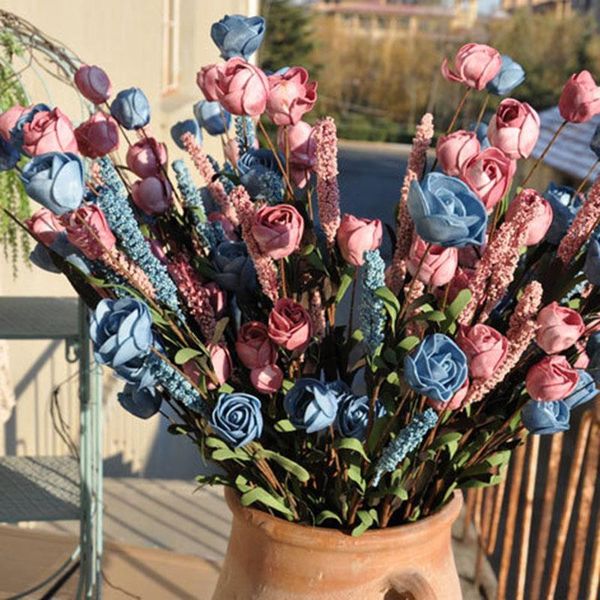 decorative flowers & wreaths simulation artificial flower small rose vivid decoration for home wedding party h99f
decorative flowers & wreaths simulation artificial flower small rose vivid decoration for home wedding party h99f