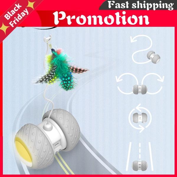 cat toys smart electronic toy interactive automatic rotating running led teaser pet funny stick feather for cats usb
cat toys smart electronic toy interactive automatic rotating running led teaser pet funny stick feather for cats usb