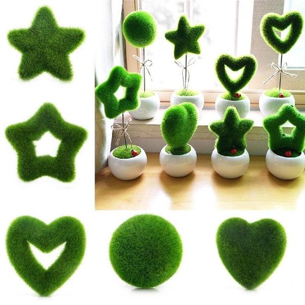 green potted plants fake flocking love star artificial small bonsai grass ball for decor ornaments home xmas gift po props decorative flower
green potted plants fake flocking love star artificial small bonsai grass ball for decor ornaments home xmas gift po props decorative flower