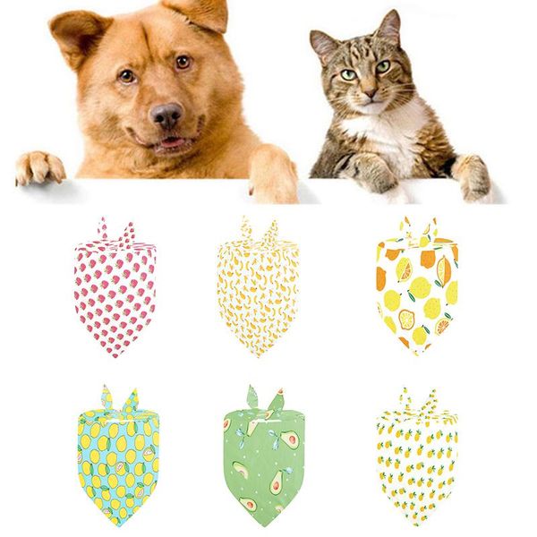 dog apparel 1 pcs summer bandana fruit pattern small fresh pet scarf collar cotton dogs cats bibs accessories supplies
dog apparel 1 pcs summer bandana fruit pattern small fresh pet scarf collar cotton dogs cats bibs accessories supplies