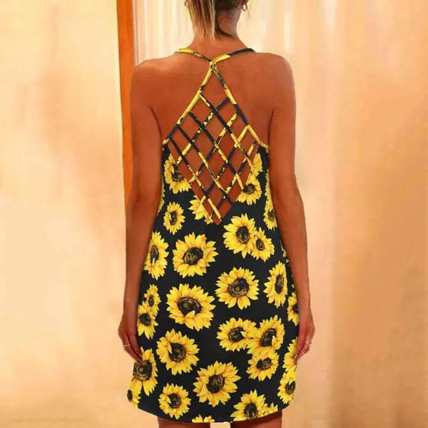 casual dresses 2021 womens sunflower print o-neck sleeveless dress vest fashion tank club party streetwear beach holiday, Black;gray
casual dresses 2021 womens sunflower print o-neck sleeveless dress vest fashion tank club party streetwear beach holiday, Black;gray