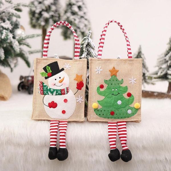 christmas decorations decoration creative dangling feet burlap bags large-capacity candy gift tote bag for biscuits candies
christmas decorations decoration creative dangling feet burlap bags large-capacity candy gift tote bag for biscuits candies
