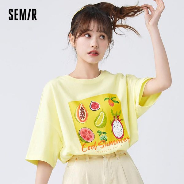 women's t-shirt semir short sleeve women summer 2021 fashion trend printing oversize cotton loose korean clothing, White
women's t-shirt semir short sleeve women summer 2021 fashion trend printing oversize cotton loose korean clothing, White