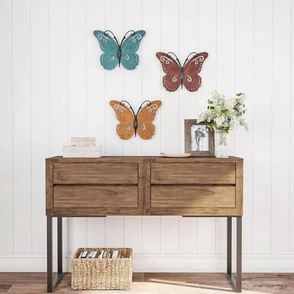 decorative objects & figurines set of 3 butterfly metal wall art hand painted rustic wall-mounted sculpture vintage decor for door bar da
decorative objects & figurines set of 3 butterfly metal wall art hand painted rustic wall-mounted sculpture vintage decor for door bar da