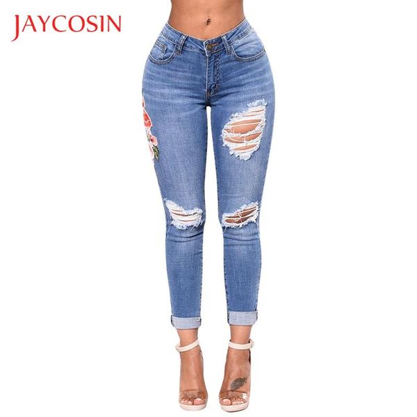 jeans for women embroidery high waist elastic plus size stretch washed denim skinny pencil pants730#2 women's, Blue
jeans for women embroidery high waist elastic plus size stretch washed denim skinny pencil pants730#2 women's, Blue