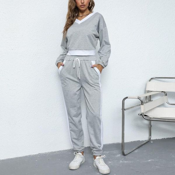 yoga outfit itranyee women casual 2 piece sets outfits leisure sportswear long sleeve contrast color pullover + jogger pants set
yoga outfit itranyee women casual 2 piece sets outfits leisure sportswear long sleeve contrast color pullover + jogger pants set