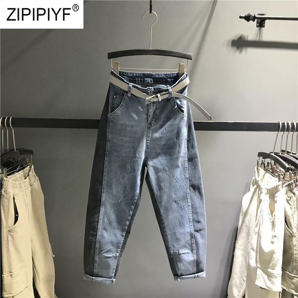 women's jeans for women black high waist stretch elastic denim pants female zipper trousers ripped plus size k504, Blue
women's jeans for women black high waist stretch elastic denim pants female zipper trousers ripped plus size k504, Blue