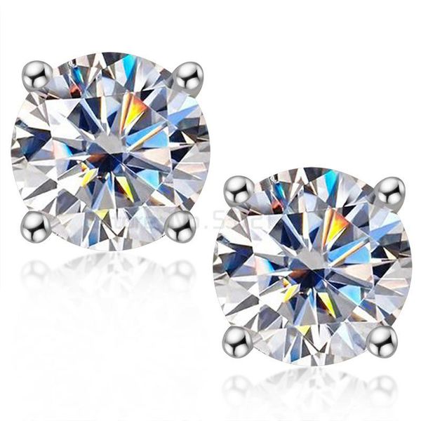 stud real 2ct d color round style earrings for women 100% 925 sterling silver wedding jewelry, Golden;silver
stud real 2ct d color round style earrings for women 100% 925 sterling silver wedding jewelry, Golden;silver