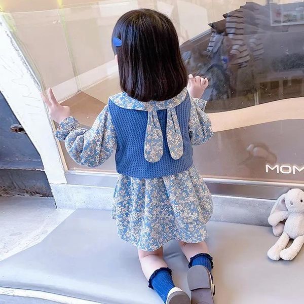 girl's dresses girls sweater floral dress two-piece clothing sets baby kids autumn suit korean spring foreign p4 315, Red;yellow
girl's dresses girls sweater floral dress two-piece clothing sets baby kids autumn suit korean spring foreign p4 315, Red;yellow