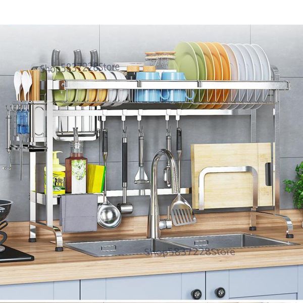 kitchen storage & organization 304 stainless steel sink dry bowl drain rack shelf supplies household dish
kitchen storage & organization 304 stainless steel sink dry bowl drain rack shelf supplies household dish