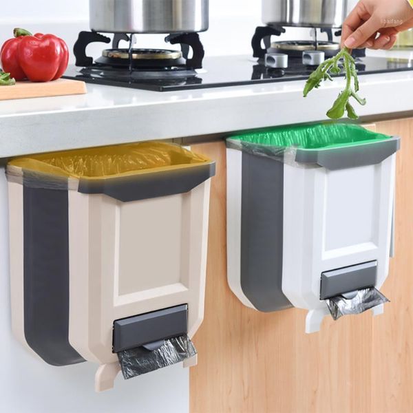 storage bottles & jars 9l wall mounted folding waste bin kitchen cabinet door hanging trash garbage can foldable with small drawer
storage bottles & jars 9l wall mounted folding waste bin kitchen cabinet door hanging trash garbage can foldable with small drawer