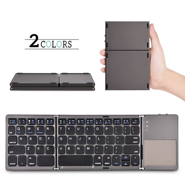 english b033 mini folding keyboard with touchpad wireless bluetooth-compatible keyboard for ipad phone tablet
english b033 mini folding keyboard with touchpad wireless bluetooth-compatible keyboard for ipad phone tablet