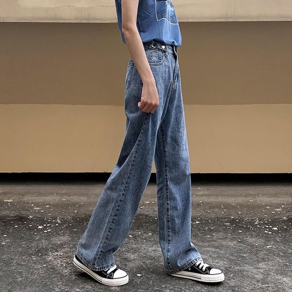 high waist woman jeans wide leg denim pants blue streetwear vintage quality fashion harajuku straight women's
high waist woman jeans wide leg denim pants blue streetwear vintage quality fashion harajuku straight women's
