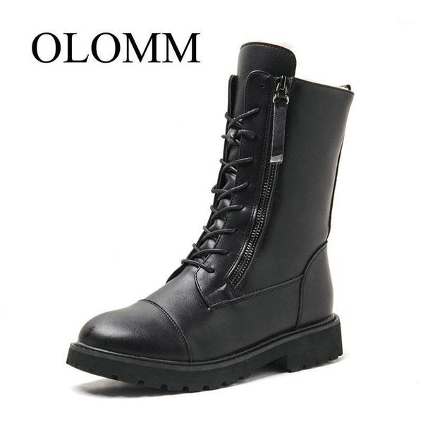 boots olomm women's casual leather korean version of the wild 2021 desert motorcycle winter women ab-661, Black
boots olomm women's casual leather korean version of the wild 2021 desert motorcycle winter women ab-661, Black