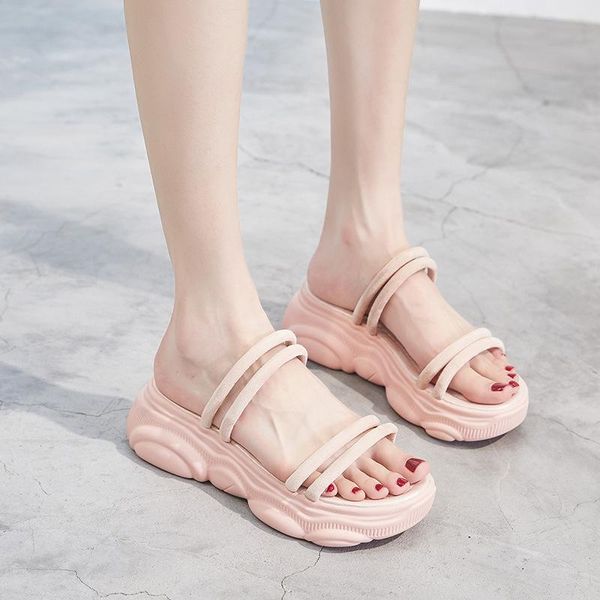 sandals women's 2021 summer ladies shoes thick bottom sports fairy wind fashion two ways to wear slippers, Black
sandals women's 2021 summer ladies shoes thick bottom sports fairy wind fashion two ways to wear slippers, Black