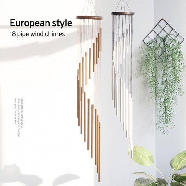 decorative objects & figurines nordic style metal 18 tubes wind chimes handmade hanging pendant livingroom decoration gift for housewarming
decorative objects & figurines nordic style metal 18 tubes wind chimes handmade hanging pendant livingroom decoration gift for housewarming