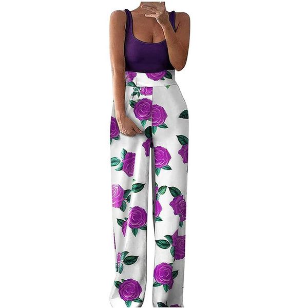 women's pants & capris rose elegant women jumpsuits office lady wide leg casual solid slim jumpsuit bodysuit o-neck sleeveless vest lon, Black;white
women's pants & capris rose elegant women jumpsuits office lady wide leg casual solid slim jumpsuit bodysuit o-neck sleeveless vest lon, Black;white