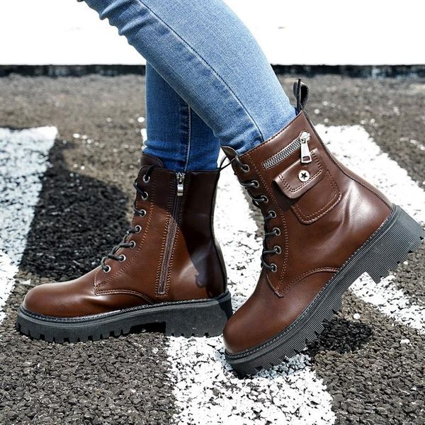 boots 2021 black platform combat ankle for women lace up buckle strap woman shoes winter biker botas
boots 2021 black platform combat ankle for women lace up buckle strap woman shoes winter biker botas