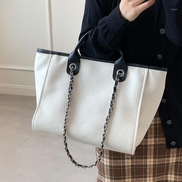 evening bags large capacity women canvas handbags ladies chain twill shoulder messenger designer female travel shopping bag
evening bags large capacity women canvas handbags ladies chain twill shoulder messenger designer female travel shopping bag