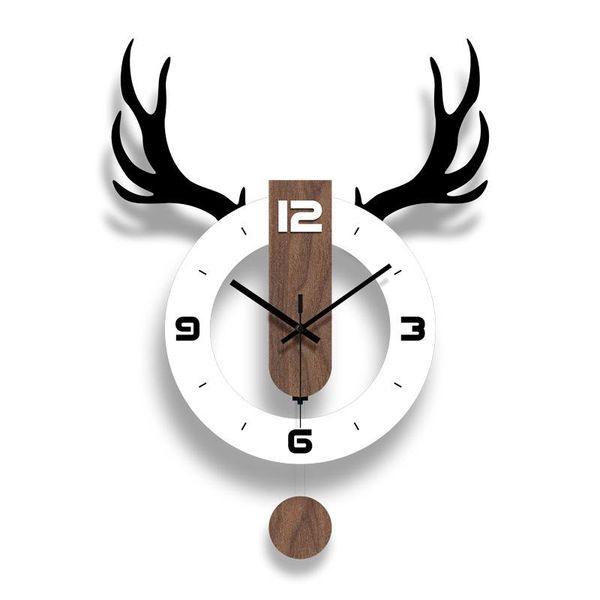 wall clocks black and white pendulum clock antler creative nordic design modern living room duvar saati home decor af50wc
wall clocks black and white pendulum clock antler creative nordic design modern living room duvar saati home decor af50wc