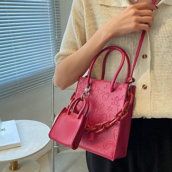evening bags pu leather women shoulder 2pcs sets ladies handbags fashion teenage girls crossbody cartoon print purses for bag
evening bags pu leather women shoulder 2pcs sets ladies handbags fashion teenage girls crossbody cartoon print purses for bag